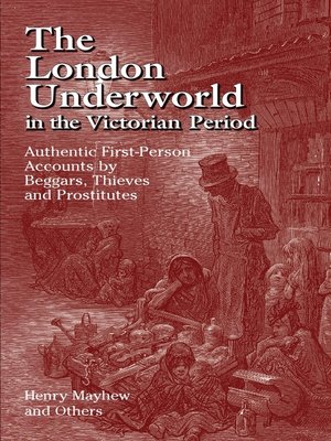 cover image of The London Underworld in the Victorian Period